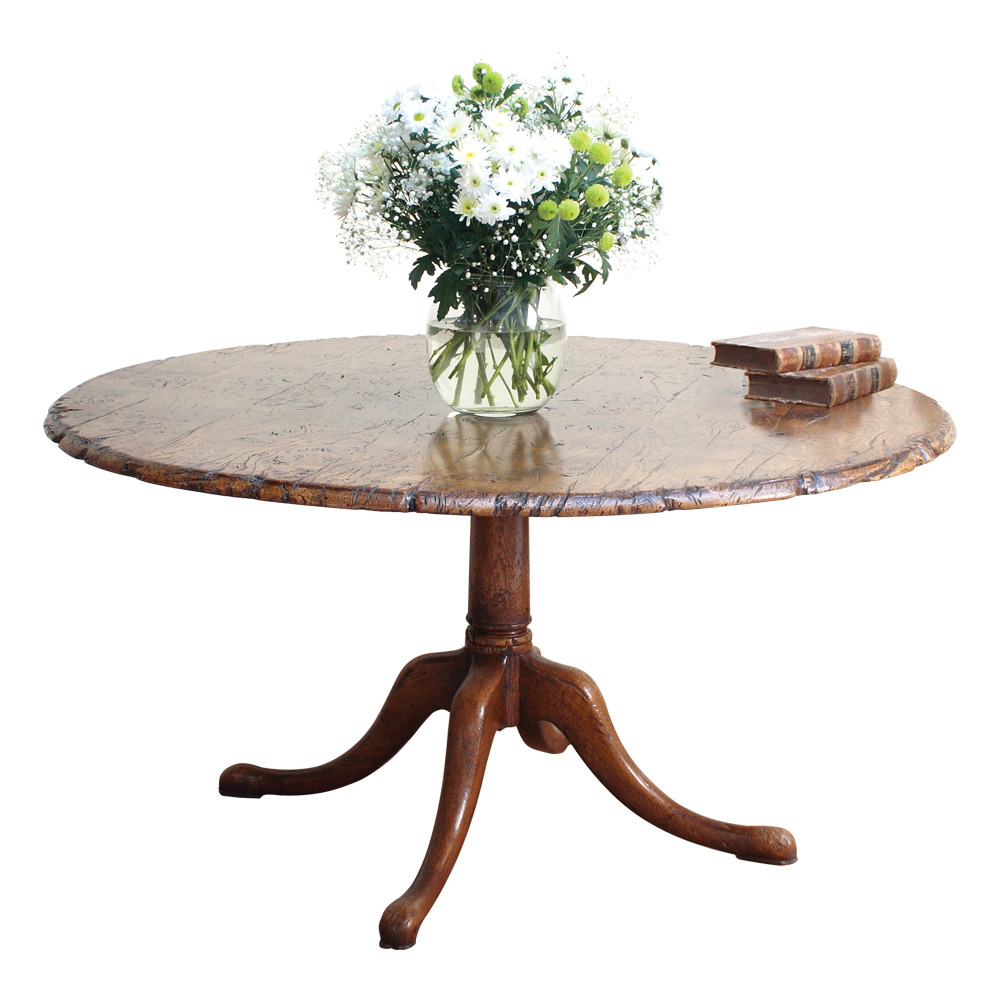 Epicormic Oak Circular Table