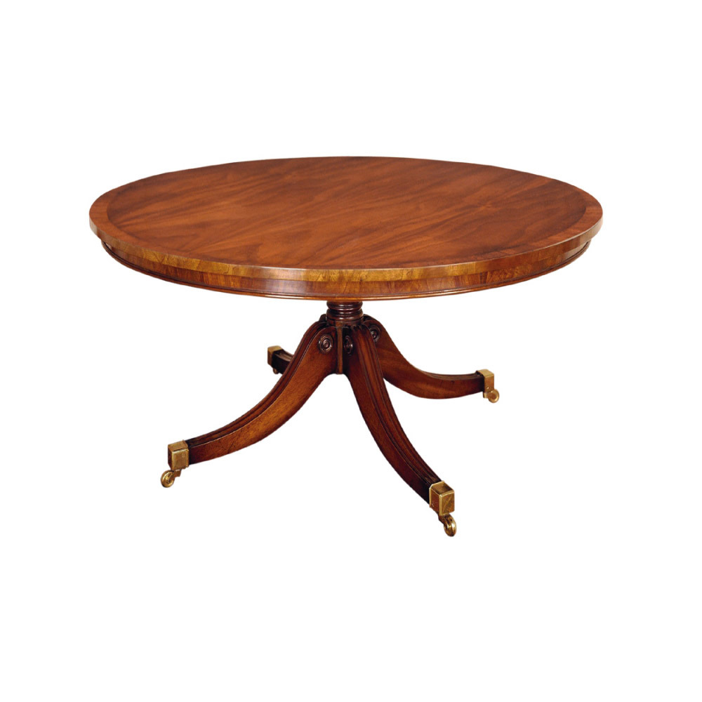 Mahogany Circular Coffee Table