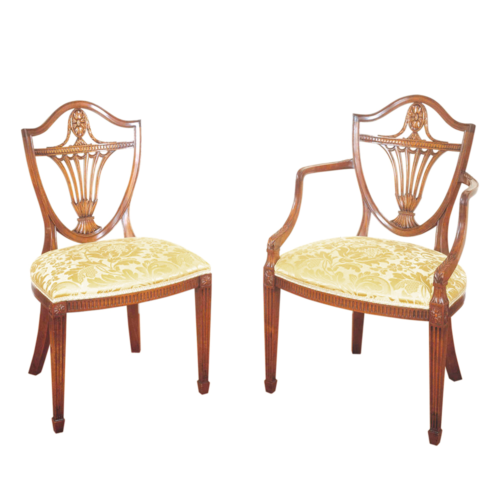 Mahogany Hepplewhite Chairs