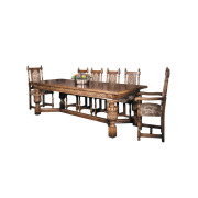 Oak Elizabethan Refectory Table