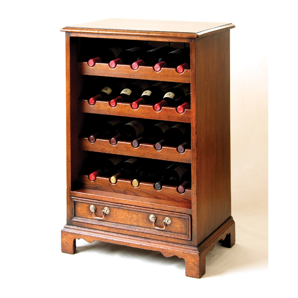Oak Wine Storage Rack