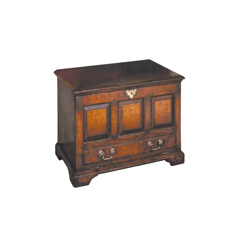 Oak Miniature Dower Chest with Fall-Front