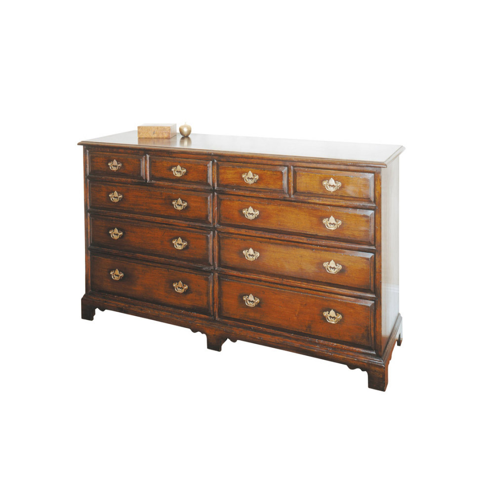 Oak Double Chest of Drawers