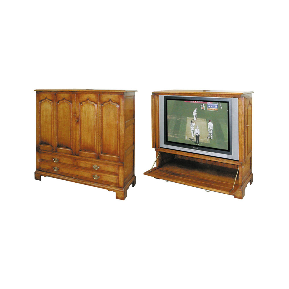 Oak Videovision TV LCD Plasma Cabinet