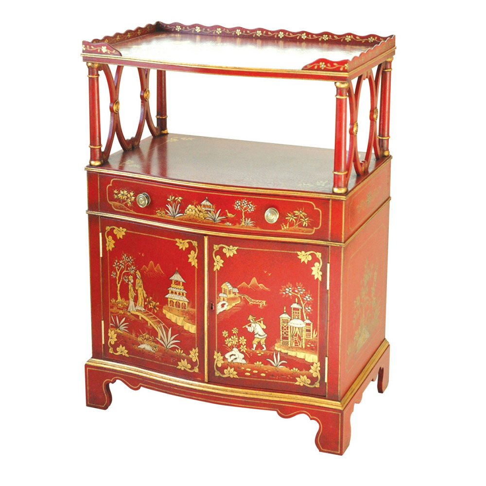 Red Lacquer Chiffonier